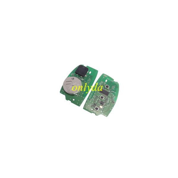 For 3 button remote smart cand (HITAG3）unlock  F2951X0700   with 433MHz,please choose which one do you need ?