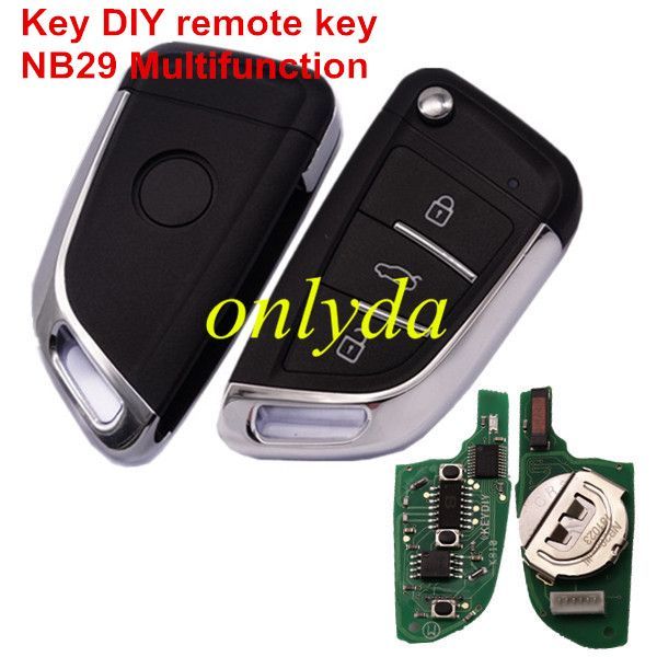 Key DIY brand 3 button keyDIY remote NB29 Multifunction