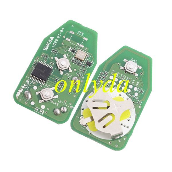 For OEM hyun 2+1B remote 315mhz OEM PCB and after market key shell