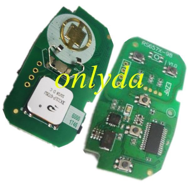 For 4+1 button remote key with HITAG2 46 chip-315mhz  FCCID:HYQ4AA   IC:1551a-4EA