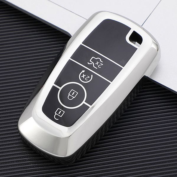 For Ford 4 button TPU protective key case , please choose the color