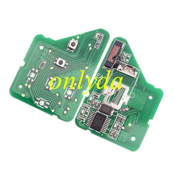 For OEM Honda 2B remote  PCF7961X(Hitag3) chip-434mhz  Model: Honda G