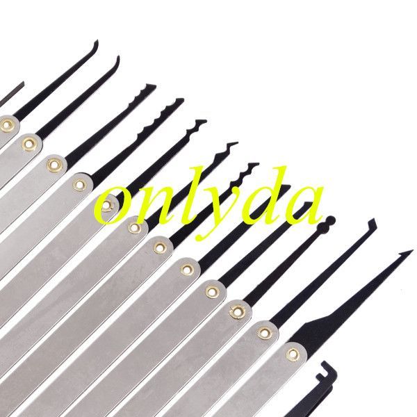 For 12 in 1 lock pick tool