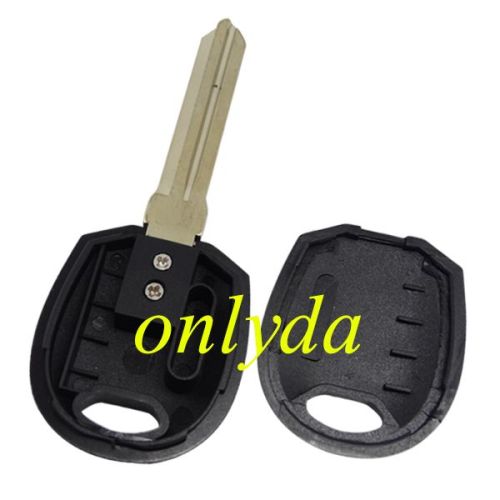 For kia transponder key  with left blade and 7936chip  inside