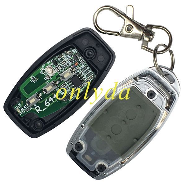 For face to face 3 button remote key