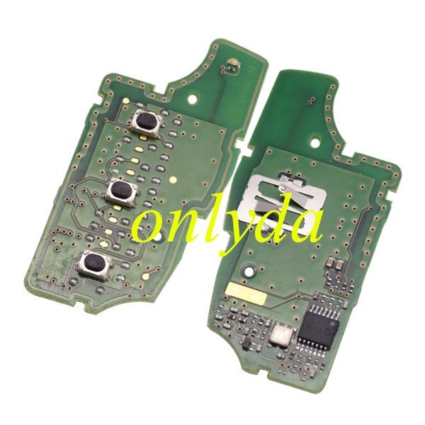 For  Nissan OEM 3B remote 433mhz pcf7936(HITAG2) chip CMIIT ID:2014DJ3713