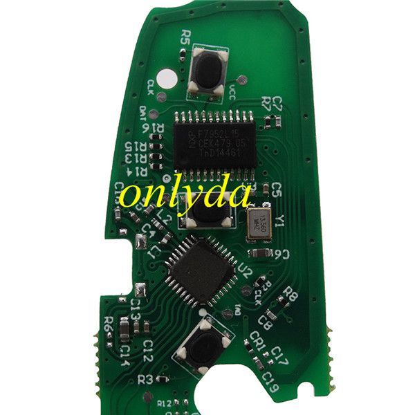 For Audi modified  MQB keyless remote with ID48 chip FSK  8VO837220D  8VO837220 8VO837220G