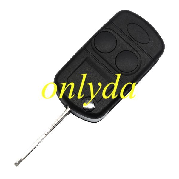 For  landrover  modified  2 button remote key flip blank (Can put chip inside) without badge