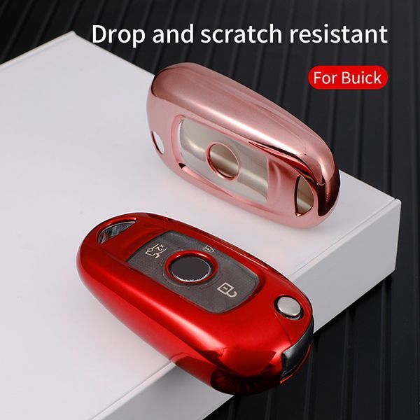 For Buick TPU protective key case  black or red color, please choose