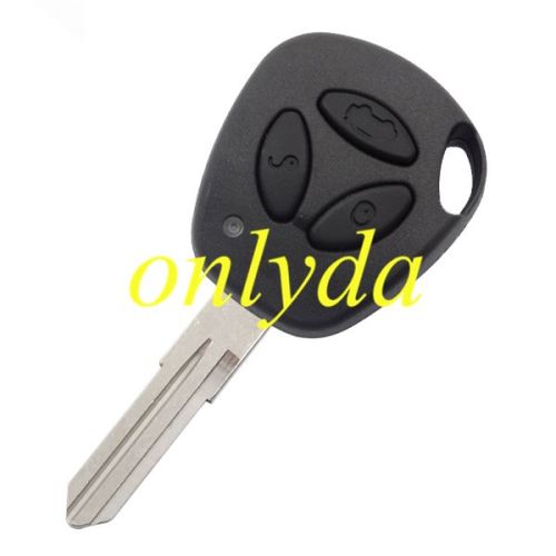 For Lada 3 Buttons Replacement Car Key Shell /Uncut Auto Blank Remote Key Case Cover Fob（russia car key)