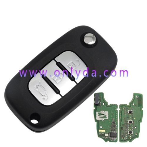 For OEM Renault 3 button remote key with 434mhz