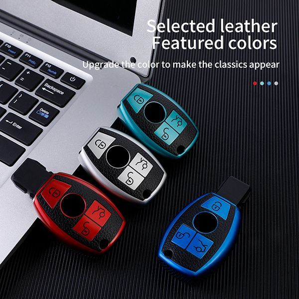 For Benz 3 button TPU protective key case,please choose the color