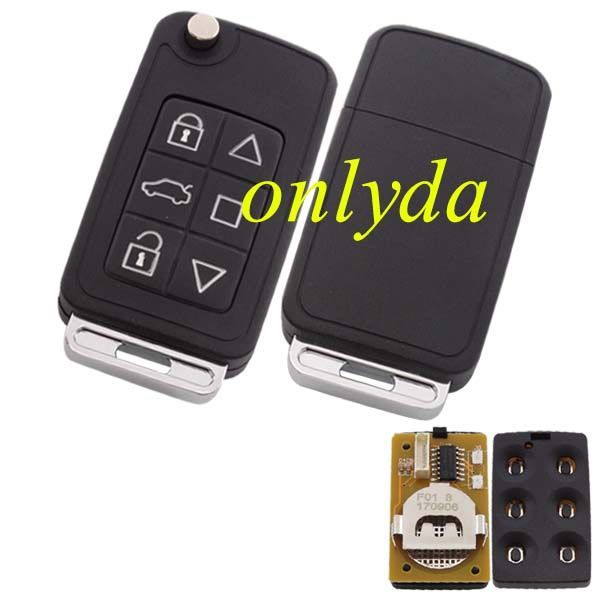 KeyDIY brand for Volvo style F01 6B remote key for KD300 and KD900 to produce any model rmeote