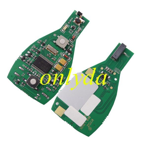 For Mercedes Benz 2+1 button remote  key with 315mhz/434mhz