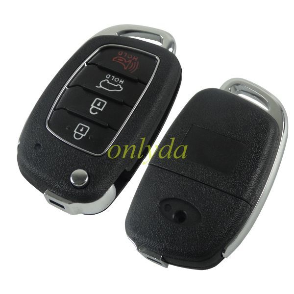 Original Hyundai 3+1 button remote key with 434mhz MP13Y-23 95430D3000 FCCID:TQ8-RKE-4F25 for 2015-2019 Hyundai Tucson chip： 4D70  CHIP-015B1 J085A original PCB + original chip+aftermarket shell