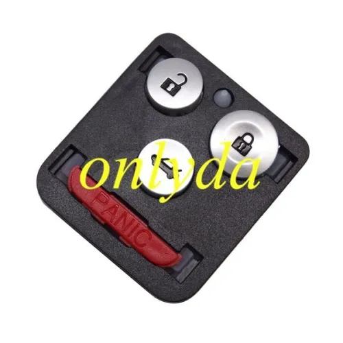 For Honda 3+1 button remote key pad