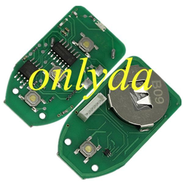 key DIY brand 3+1 button remote key B09-3+1