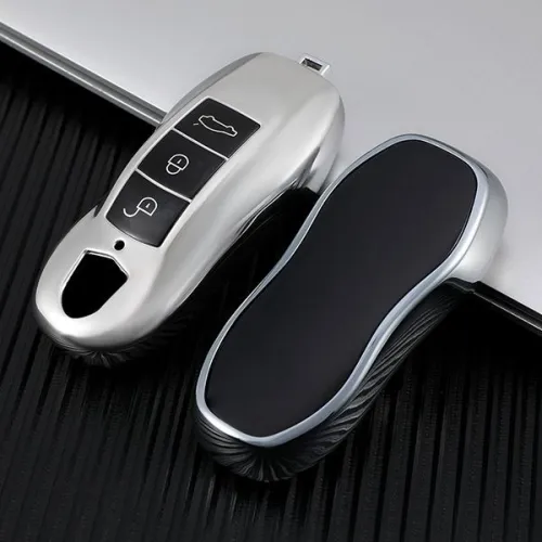 For Porsche 3 button TPU protective key case please choose the color