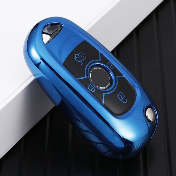 For Buick Chevrolet 4 button TPU protective key case, please choose  the color