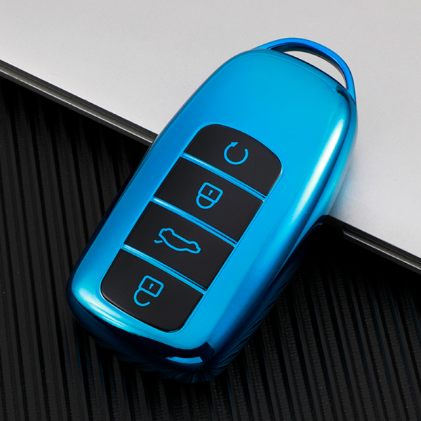 For Chery  4 button  TPU protective key case, please choose  the color