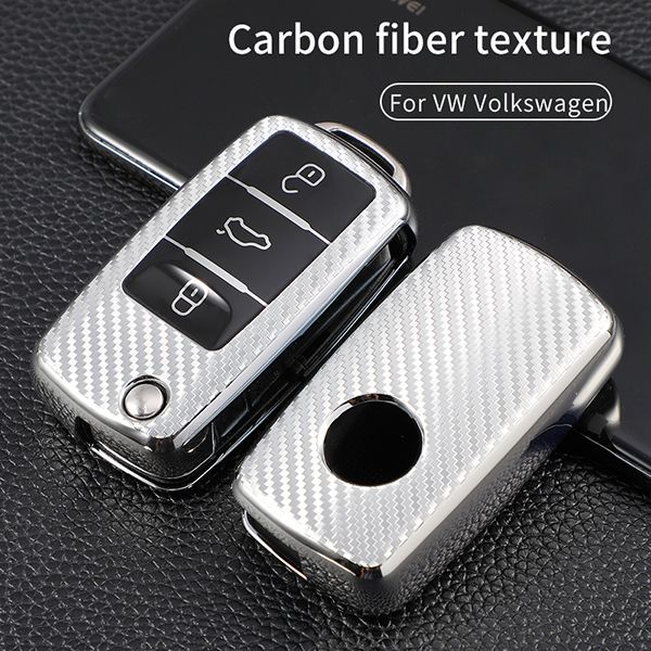 For VW 3 button TPU protective key case please choose the color