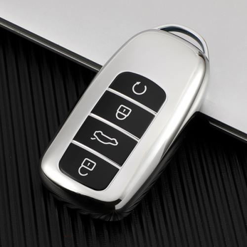 For Chery  4 button  TPU protective key case, please choose  the color