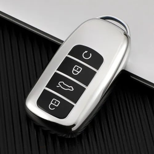 For Chery  4 button  TPU protective key case, please choose  the color
