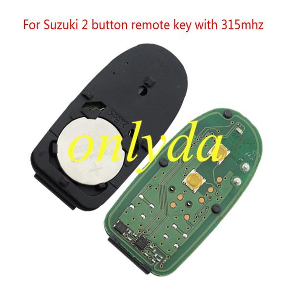 For   Suzuki OEM 2 button remote key with 315mhz