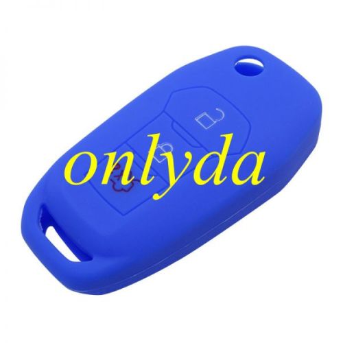 Ford 3 button silicon case (Black,Blue ,Red. Please choose the color)