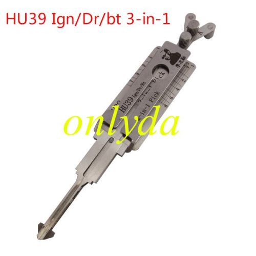HU39 for benz 2 In 1 lock pick and decoder