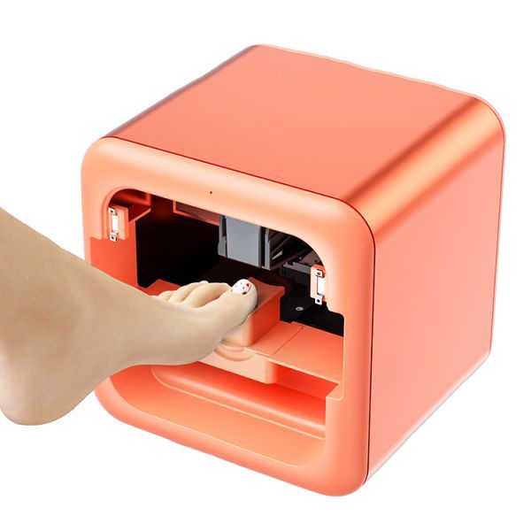 The world's first one finger and toe 2 in 1 nail printer .