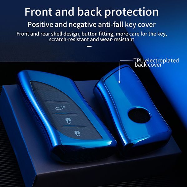 For Lexus TPU protective 3 button key case  please choose the color