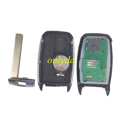 K4 keyless 3 button remote key with 47chip （HITAG3) with433mhz