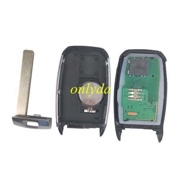 K4 keyless 3 button remote key with 47chip （HITAG3) with433mhz