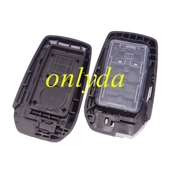 Toyota Fortuner original 3+1 button remote key with 434mhz/315MHZ, 61A965-0182, please choose the frequency