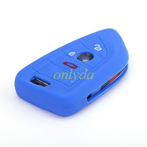 BMW 3 button silicon case (Black,Blue ,Red. Please choose the color)