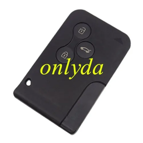 For  Renault  Megane 3 button  key blank & blade -without badge
