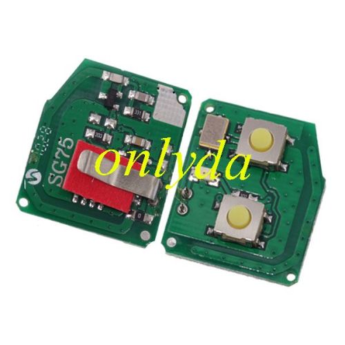 For VW Jetta 2 button remote key  with 315mhz without chip