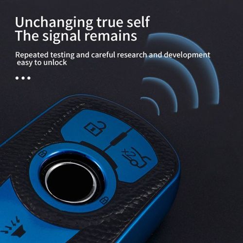 For Buick Chevrolet 5button  TPU protective key case, please choose  the color