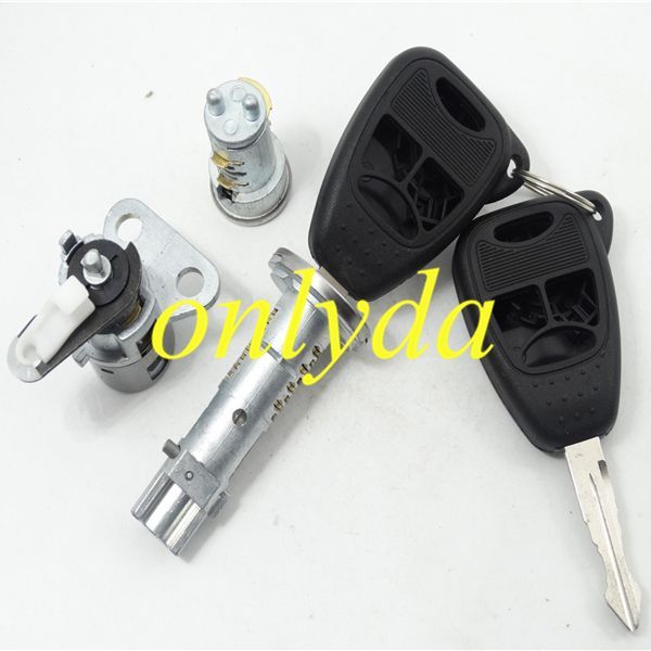 For Chrysler full set lock(ignition lock and left door lock and right door lock)