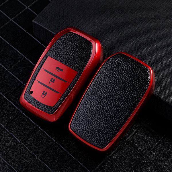 For Toyota 3 button TPU protective key case please choose the color