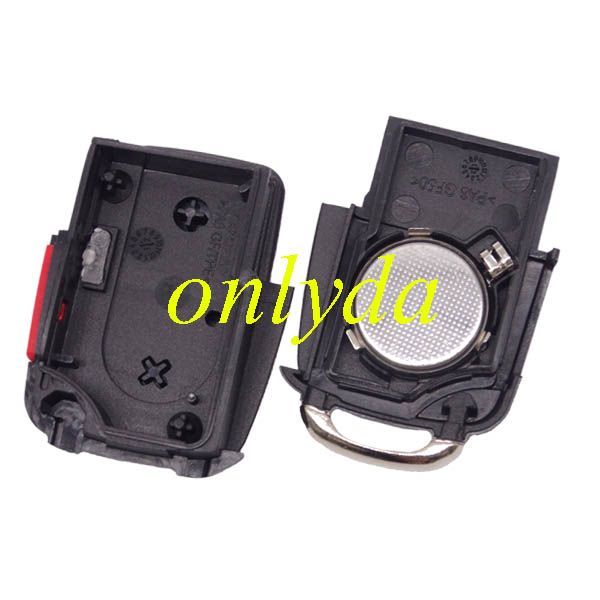 VW Style   flip remote --hyun 2+1 button remote key  with 433mhz  TUCSON car (without chip)