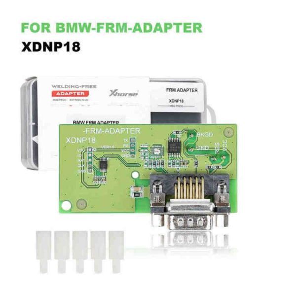 For Xhorse Solder-Free Adapters Work with MINI PROG and KEY TOOL PLUS All Adapters are optional, work with both MINI PROG and KEY TOOL PLUS.  Package List  1pc x XDNP11  BMW-CAS3-ADAPTER 1pc x XDNP12 f