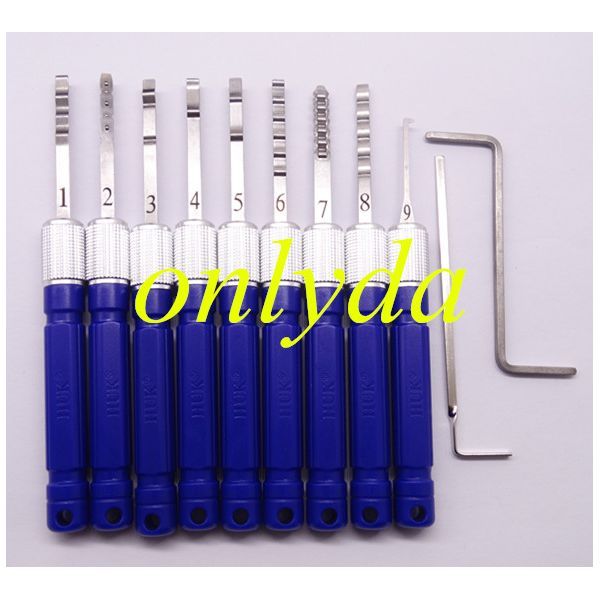 For HUK 11pins lock pick set