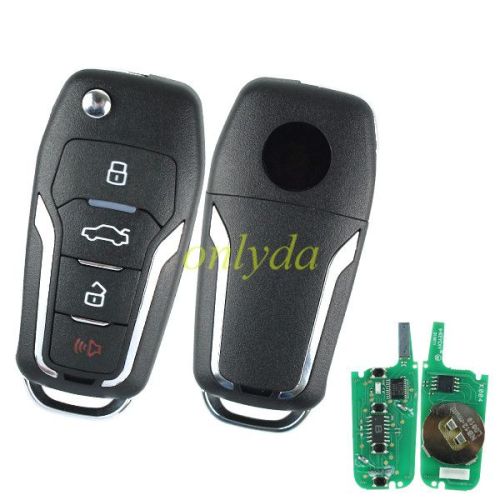 keyDIY 3+1 button remote key NB12 Multifunction 5Models in  1 Model