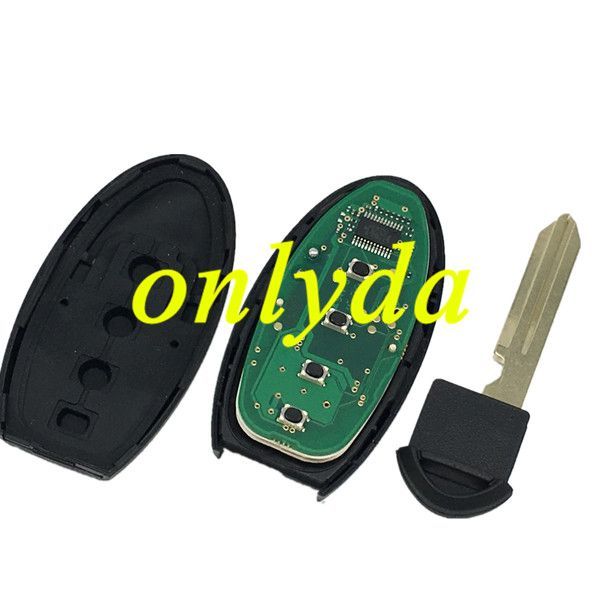 For Nissan new Sunny 3+1 button remote key with 315mhz with 46-PCF7952