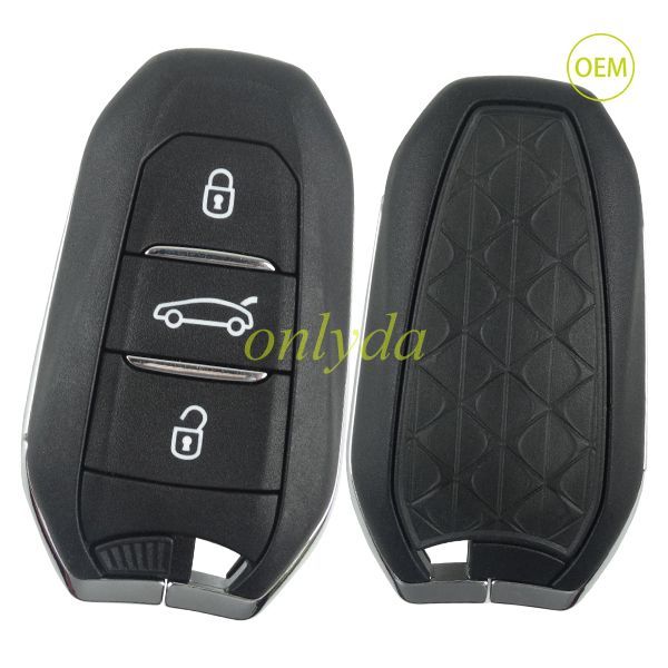 For OEM Peugeot smart  remote key with 434mhz HITAG AES（4Achip)