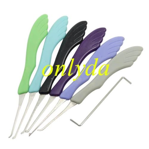 For high quality 5 pcs set lock pick