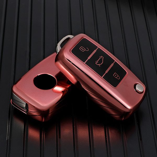For VW 3 button TPU protective key case please choose the color