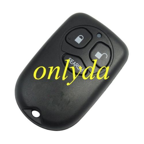 For Toyota 3 button remote key blank